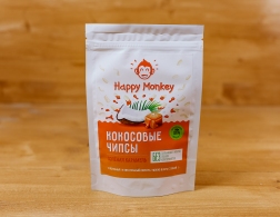 Кокосовые чипсы Соленая карамель''Happy Monkey'', 40 г