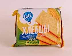 Хлебцы кукурузные хрустящие ''Leti'', 60 г