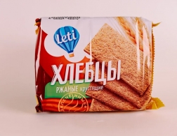 Хлебцы ржаные хрустящие ''Leti'', 60 г