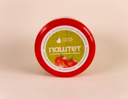 Паштет из семечек томатный с зеленью ''Volko Molko'', 200 г
