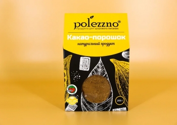 Какао-порошок ''Polezzno'', 200 г