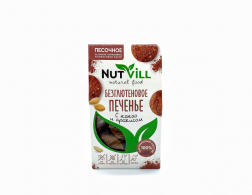 Безглютеновое печенье С какао и арахисом ''Nutvill'', 100 г